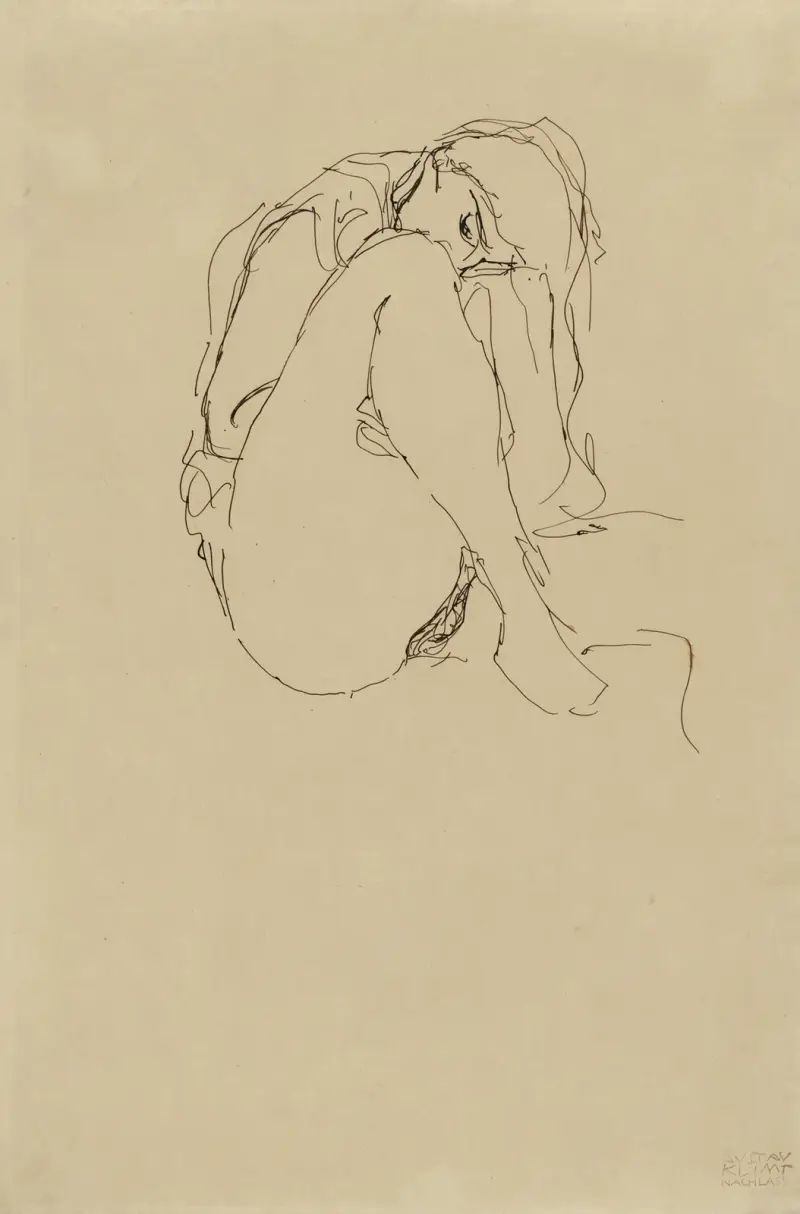 Śmierć i życie, 1908, Gustav Klimt