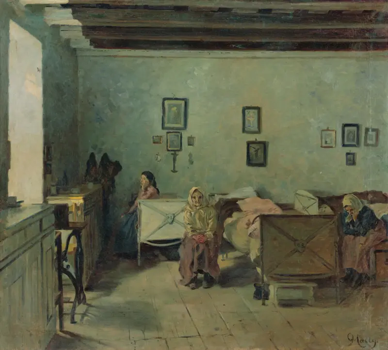 Ålderdomshemmet i Pezinok av Gustáv Mallý