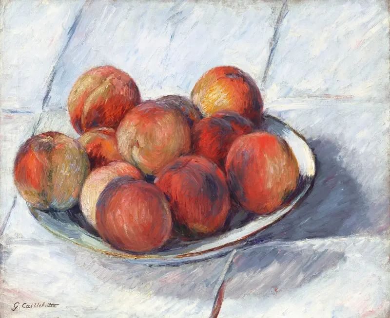 Der Pfirsichteller von Gustave Caillebotte