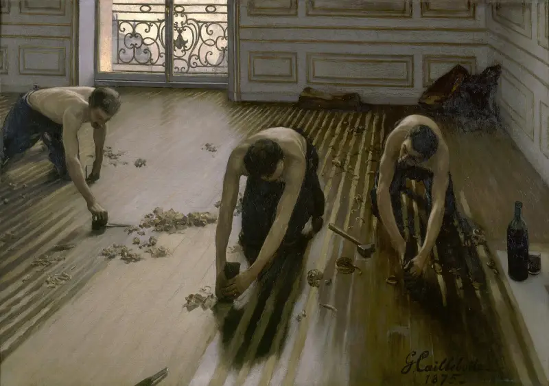 The Floor Planers av Gustave Caillebotte