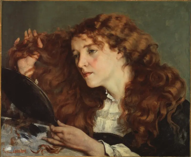 Jo, den vackra irländskan av Gustave Courbet