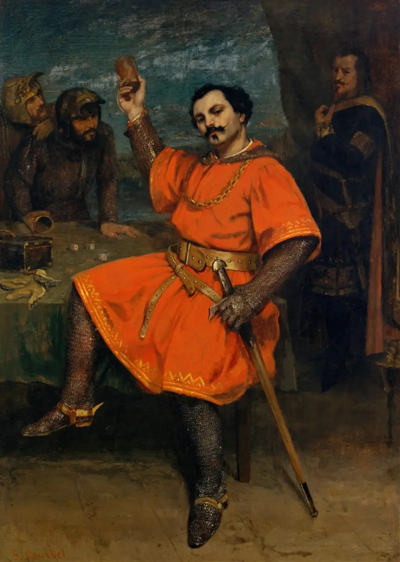 Louis Gueymard (1822–1880) som Robert le Diable av Gustave Courbet