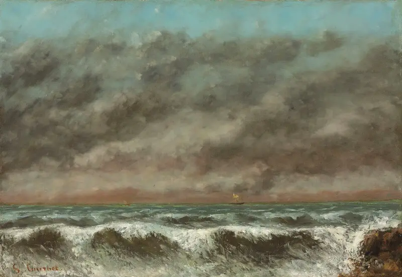 Marine av Gustave Courbet