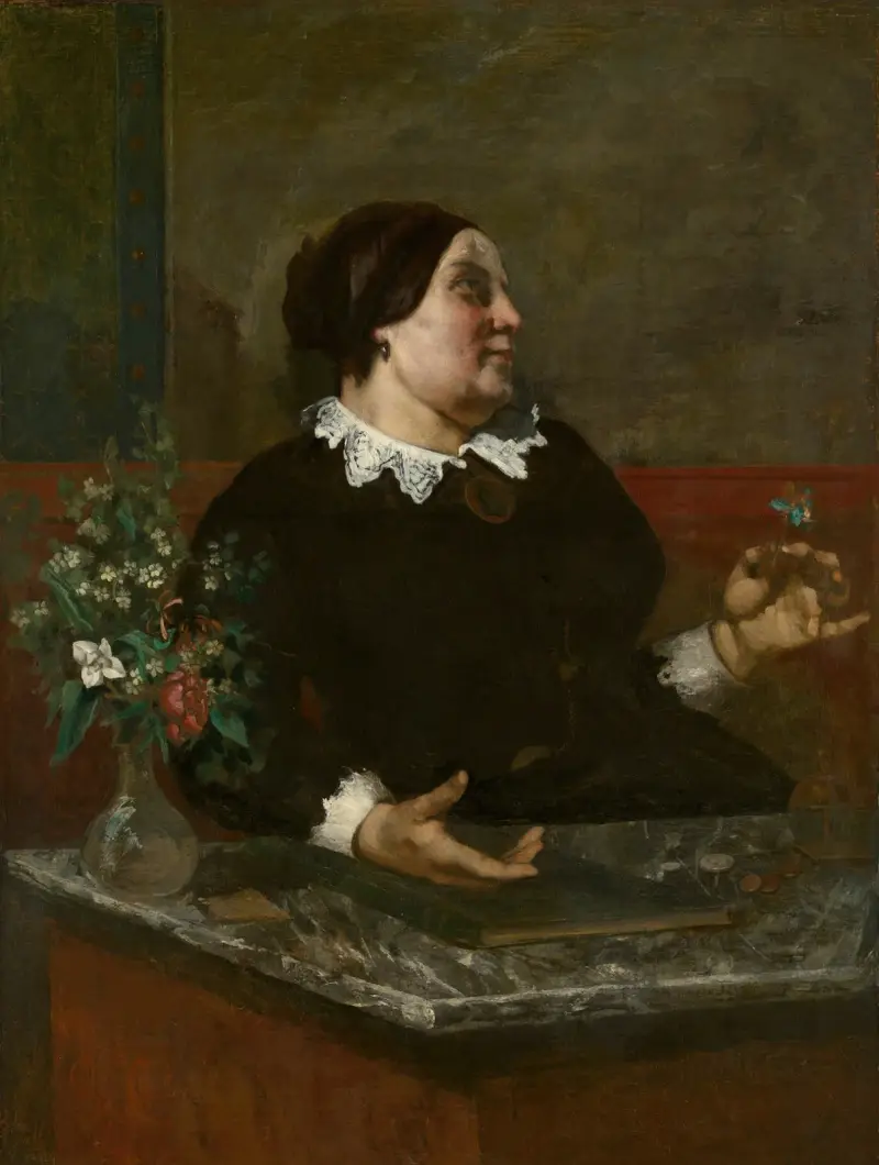 Mère Grégoire von Gustave Courbet
