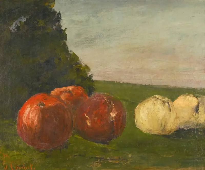 Zátiší, Gustave Courbet