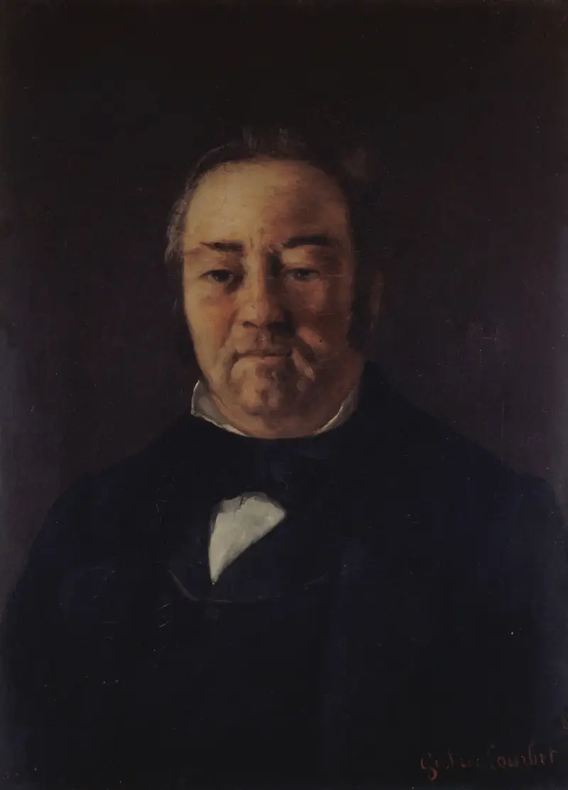 Portret pana Corbinaud, Gustave Courbet