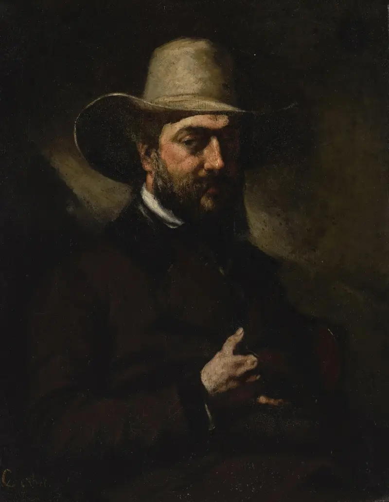 Porträt des Urbain Cuenot von Gustave Courbet