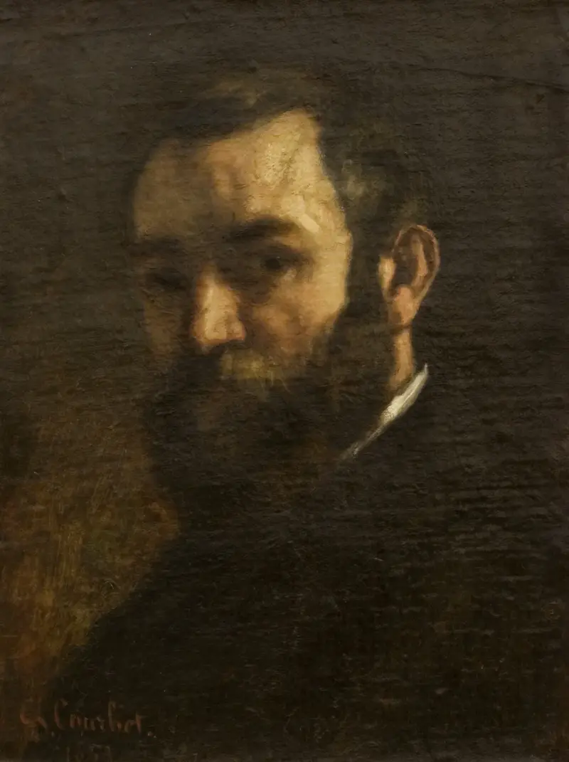 Bildnis eines Mannes, 1851 von Gustave Courbet