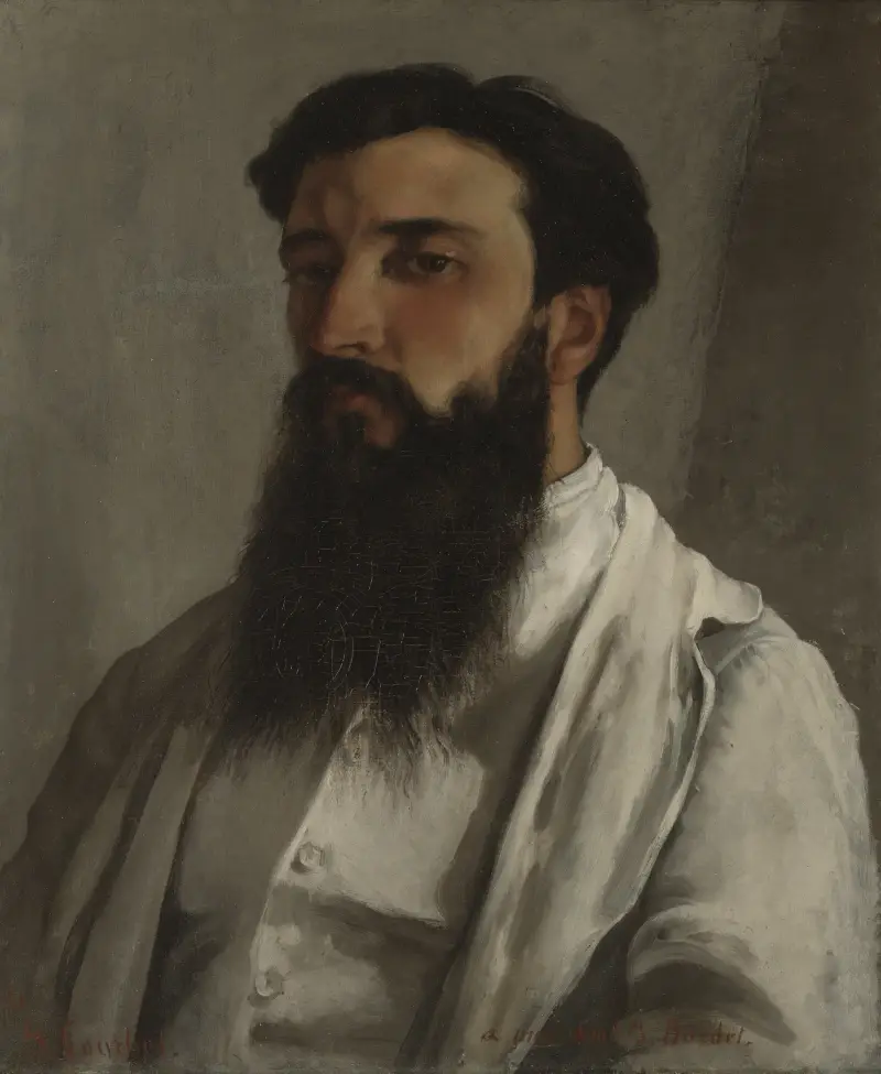 Porträt von Jules Bordet von Gustave Courbet