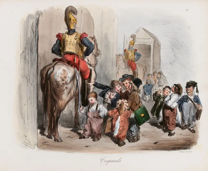 La ménagerie parisienne (Premier tirage) Pl.18 av Gustave Doré