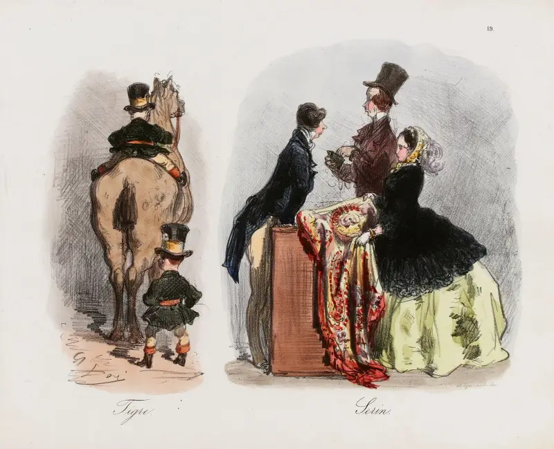 La ménagerie parisienne (Premier tirage) Pl.20 av Gustave Doré