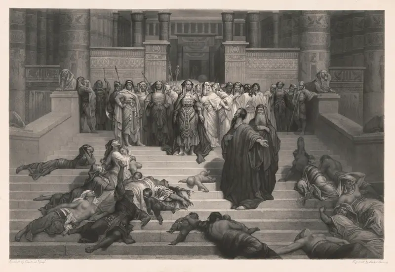 Moses before Pharaoh av Gustave Doré