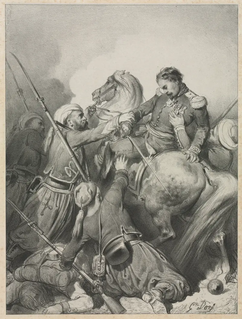 Sardinischer Offizier von Gustave Doré