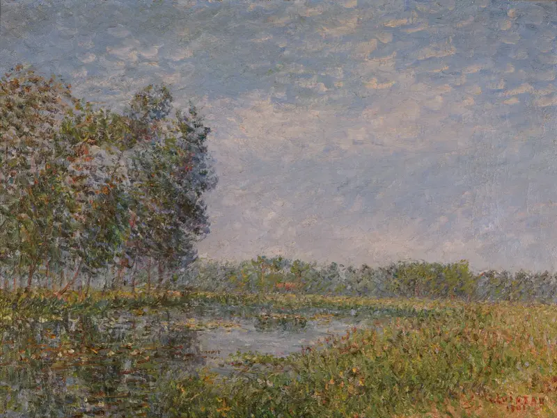 Eures stränder, Normandie av Gustave Loiseau