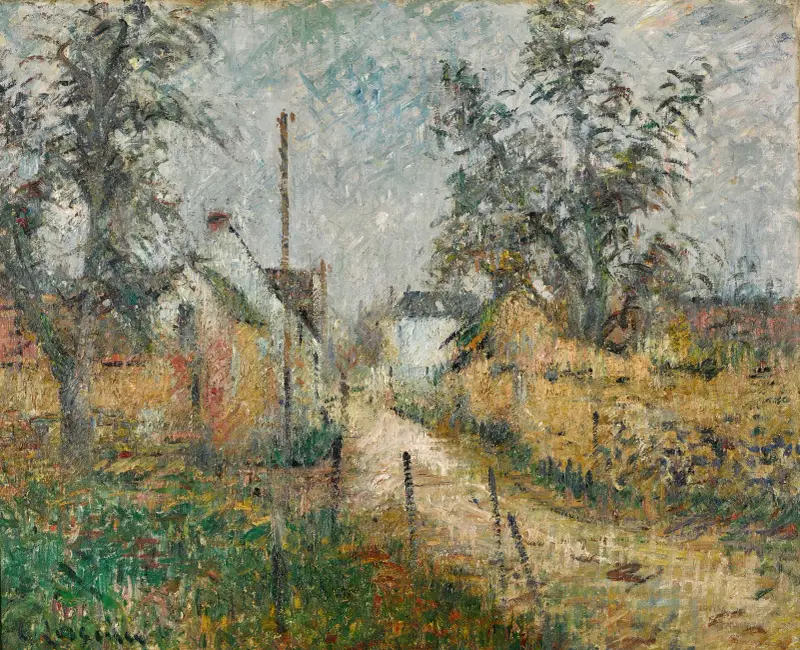 Ferme en Normandie av Gustave Loiseau