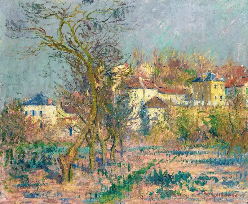 Eremitaget, plommonträd i blom av Gustave Loiseau