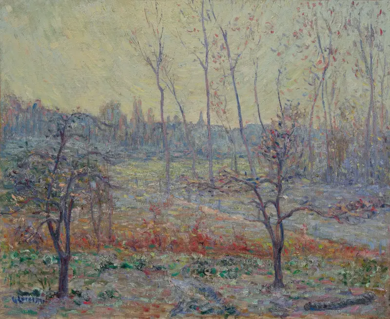 Bereifte Nebellandschaft von Gustave Loiseau