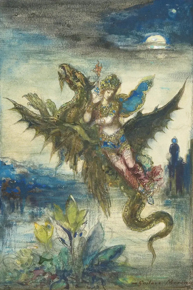 Drömmen om Orienten av Gustave Moreau