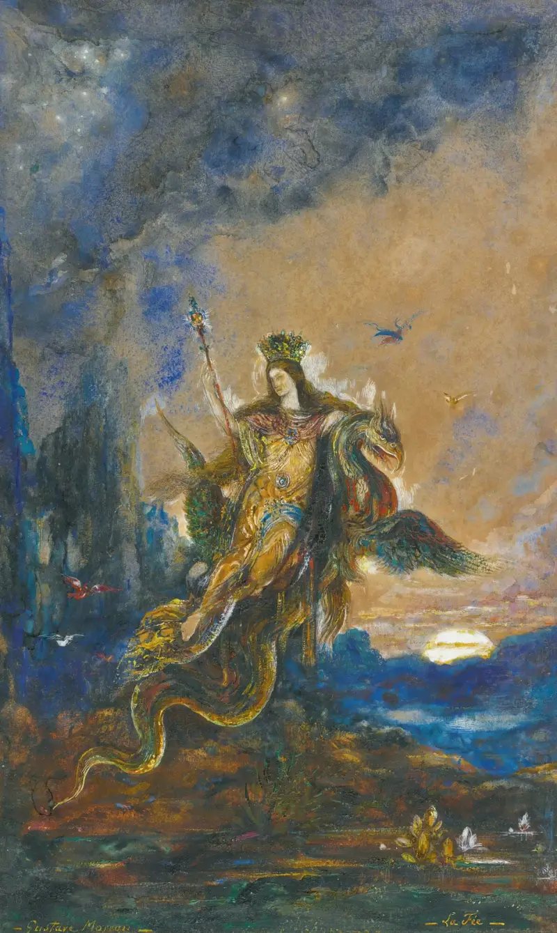 La Fée av Gustave Moreau