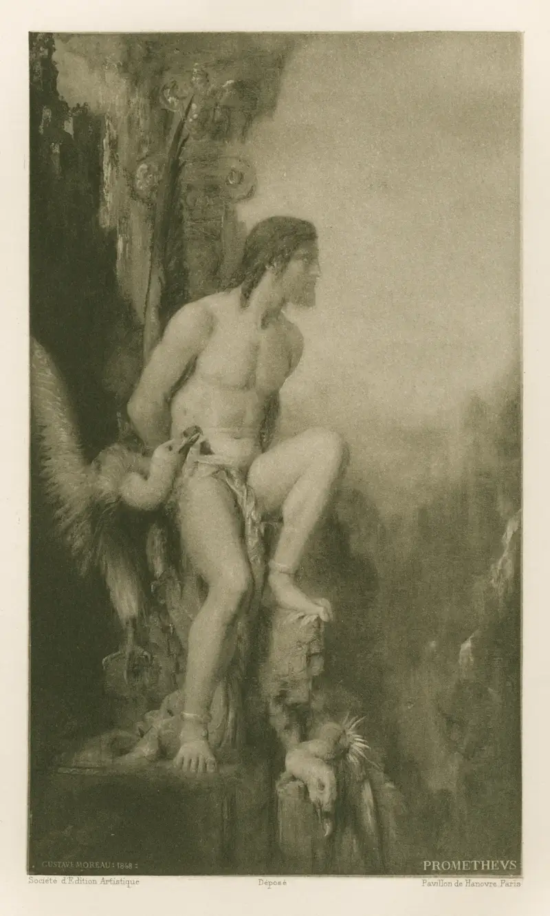 Prometheus von Gustave Moreau