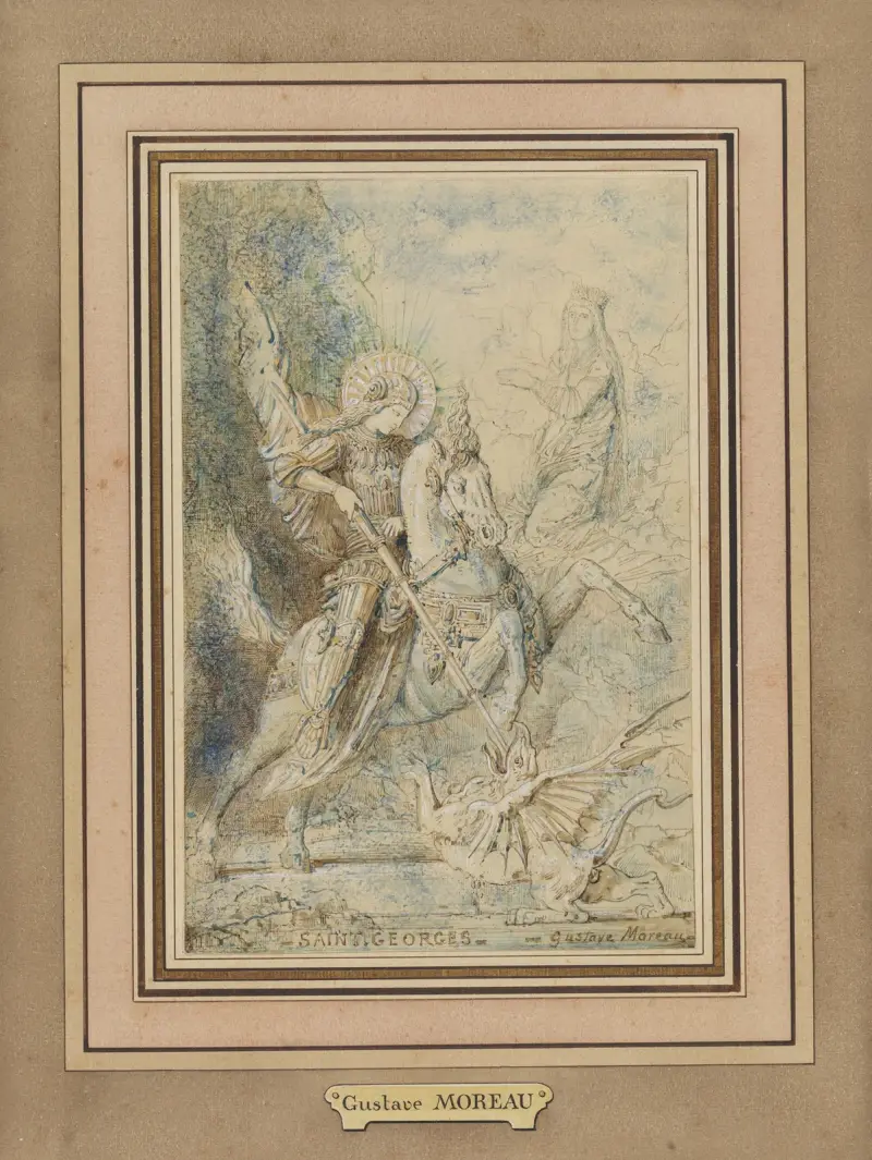 Sankt Georg von Gustave Moreau