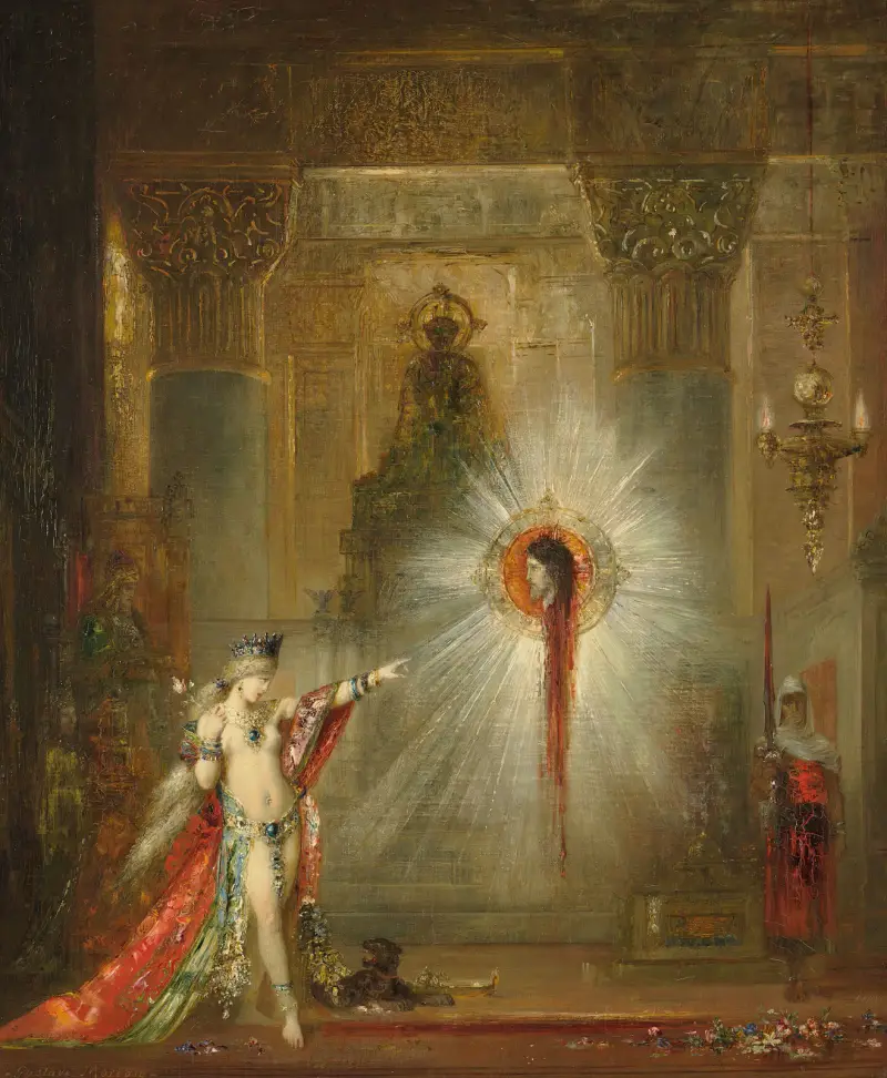 The Apparition, 1876 – nr 2 av Gustave Moreau