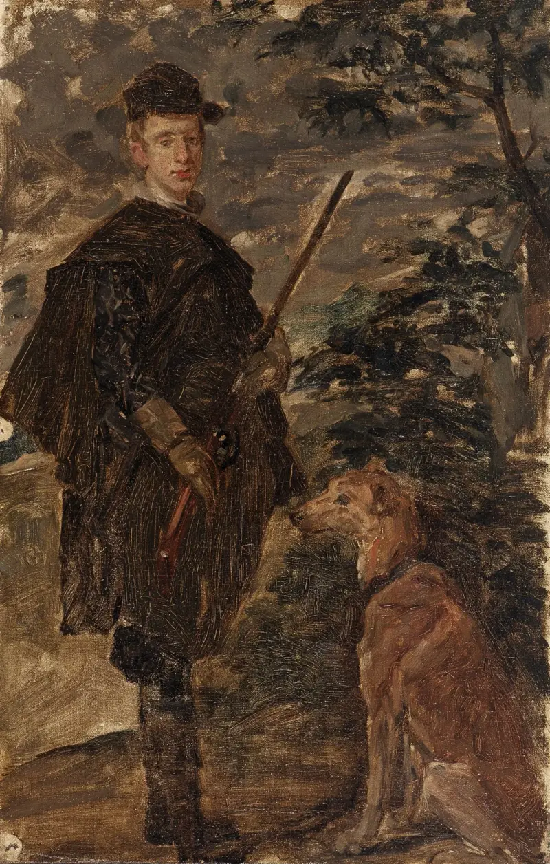 Porträtt av kardinalinfanten don Fernando (efter Diego Rodríguez de Silva y Velázquez) av Gustave Vanaise
