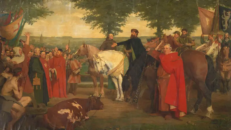 The Glorification of Jacob of Artevelde – nr 1 av Gustave Vanaise