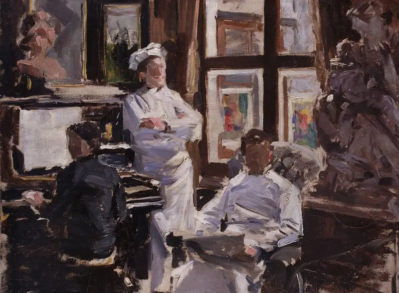 Die Konditoren oder die Brüder Vanaise (Studie) von Gustave Vanaise