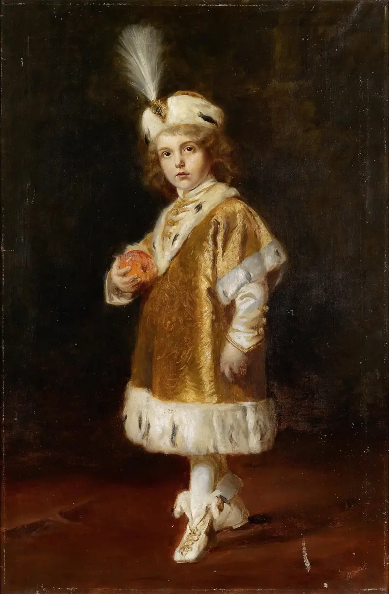 Korunní princ Otto, Gyula Benczúr