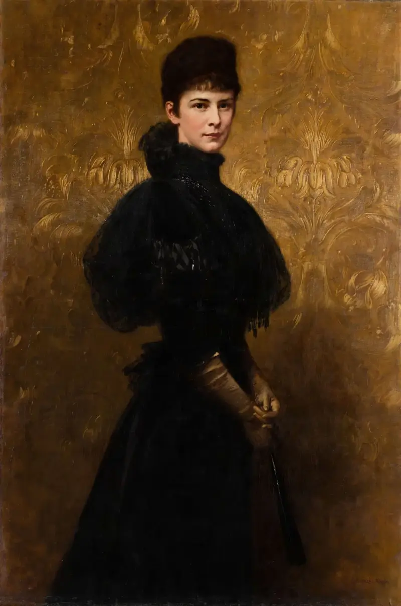 Porträt der Kaiserin Elisabeth von Gyula Benczúr