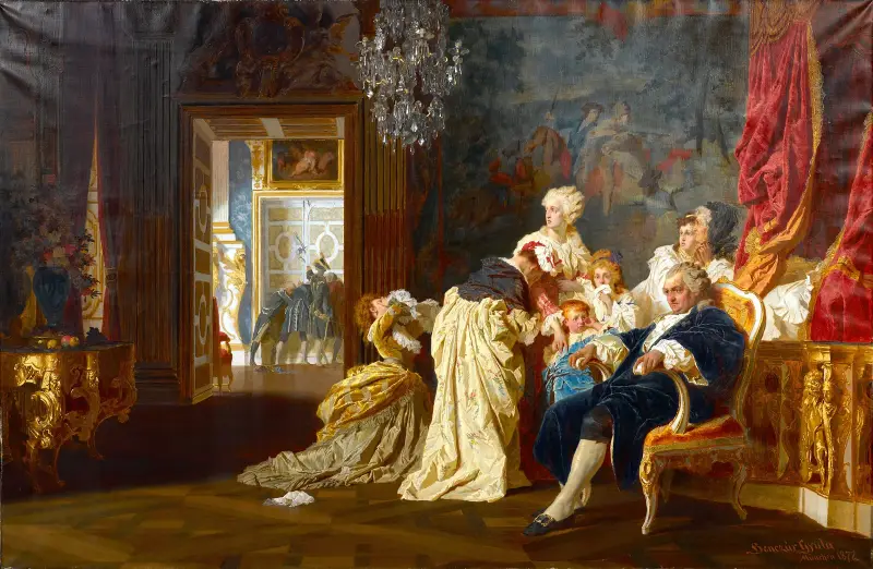 Pojmanie Ludwika XVI i jego rodziny, Gyula Benczúr