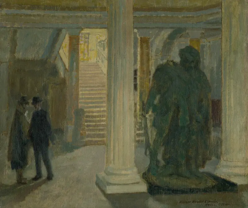 Vestibulen på Košice-museet av Elemír Halász-Hradil