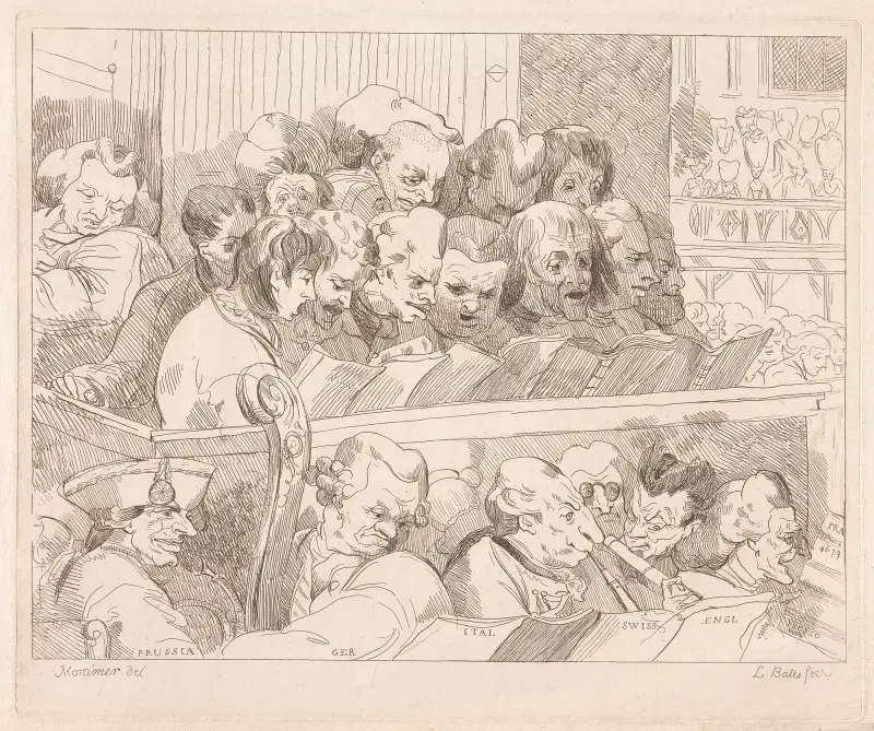 A Choral Band av John Hamilton Mortimer