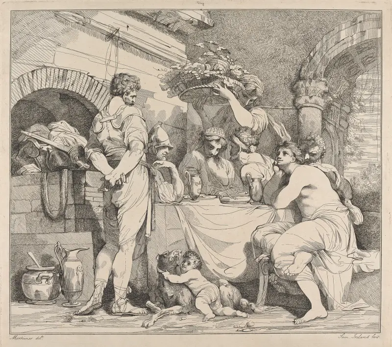 Banditti Regaling, John Hamilton Mortimer
