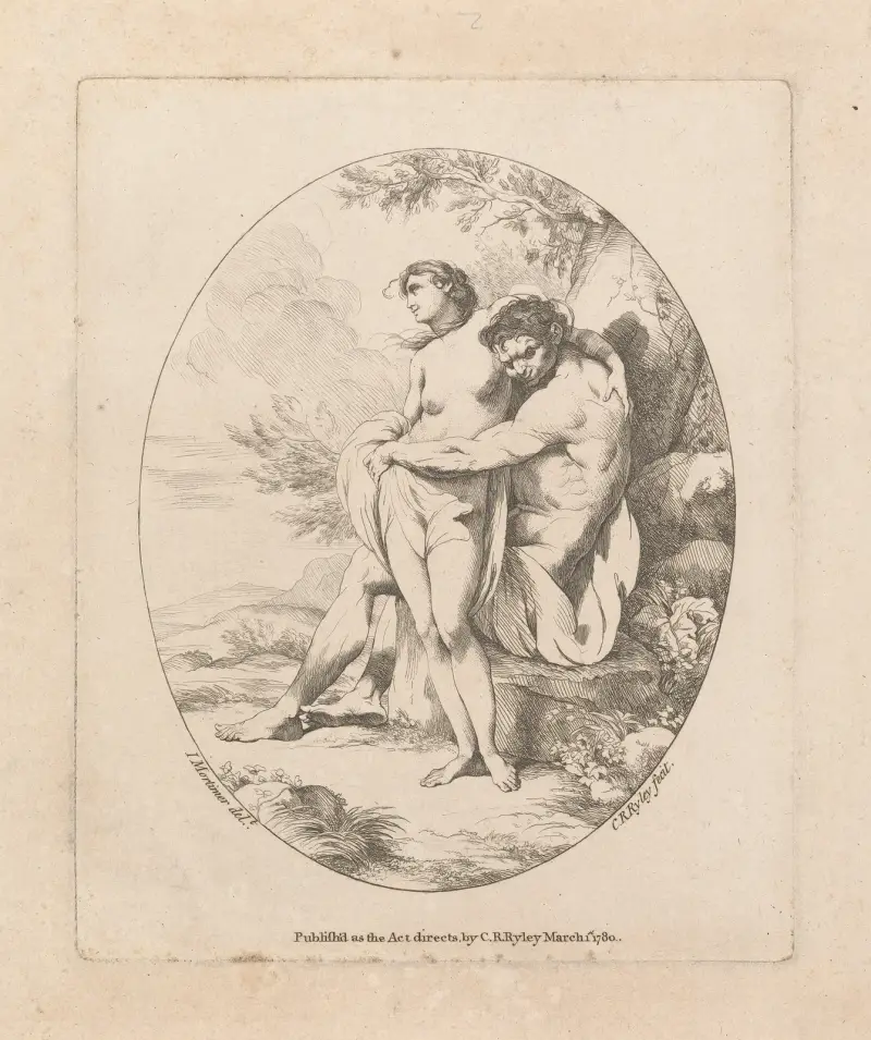 Potwór i dziewica, John Hamilton Mortimer