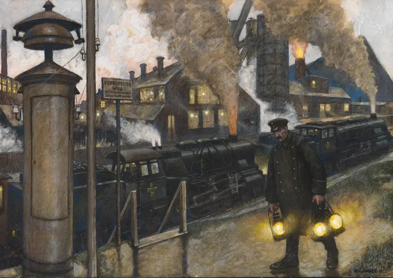 Eisenwerk, Hans Baluschek