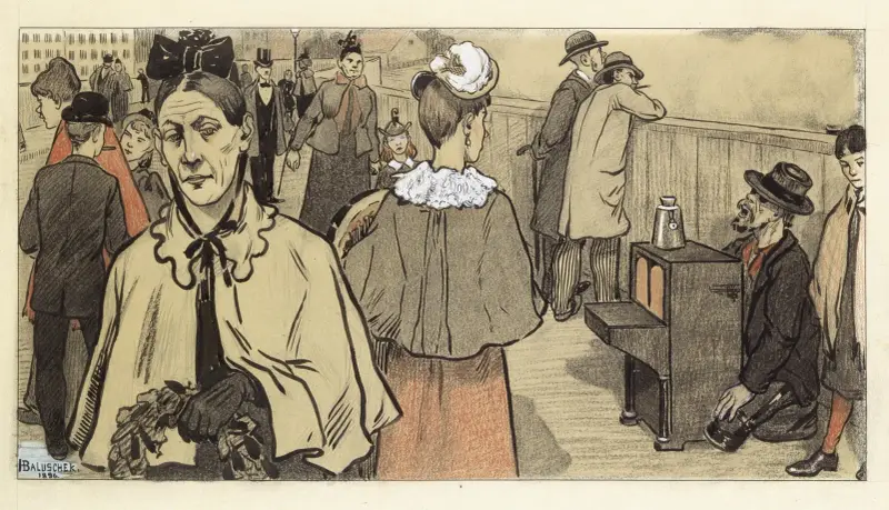 Ich hatt einen Kameraden (Zwischen Ost und West), Hans Baluschek