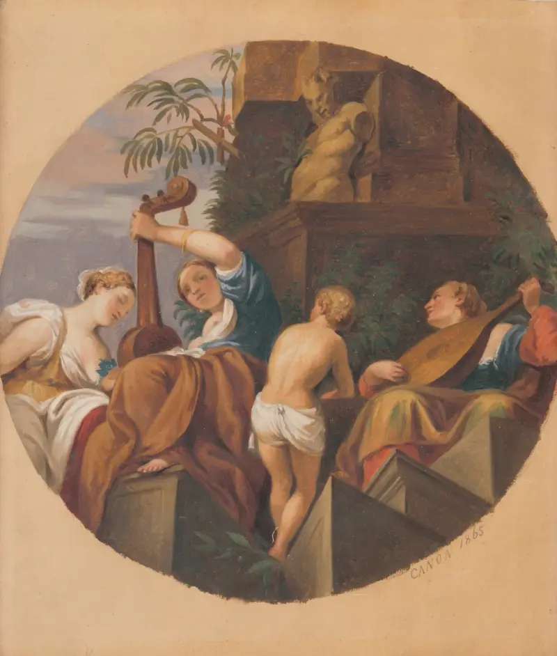 Alegoria muzyki, Hans Canon