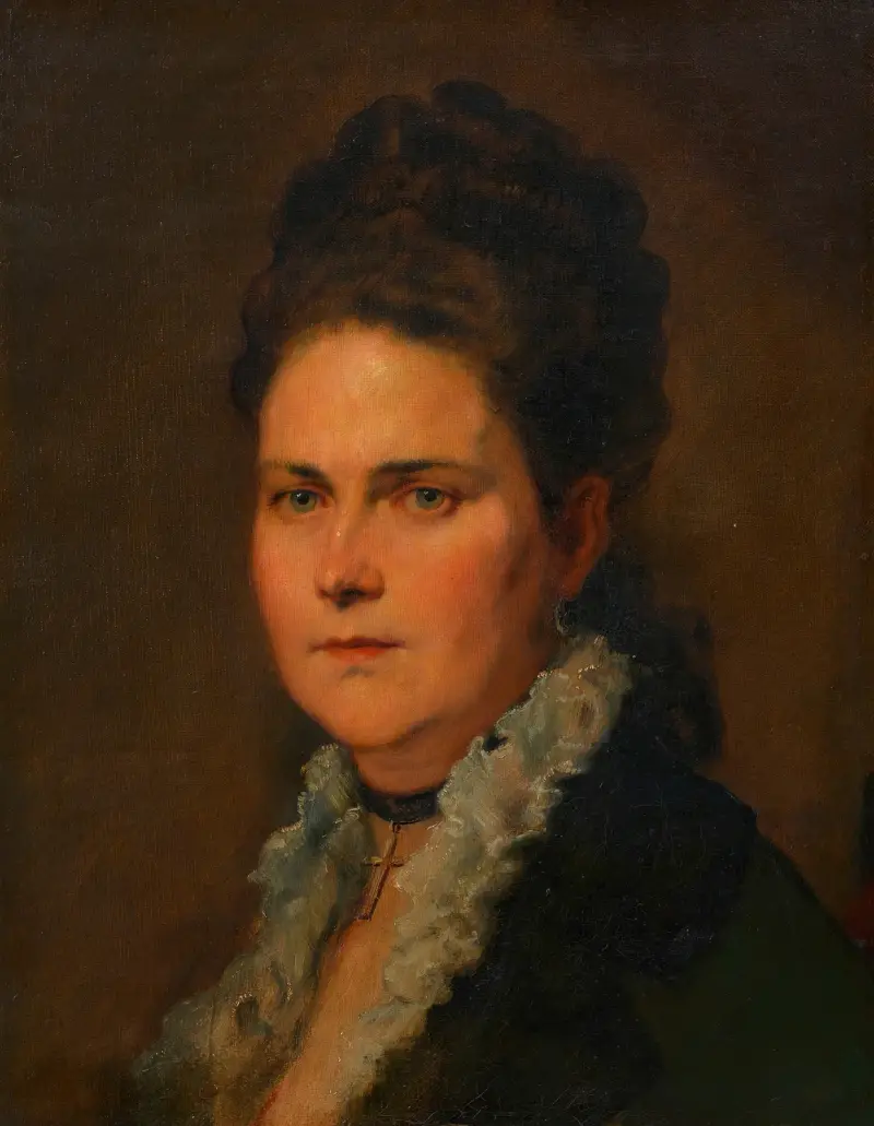 Leopoldine Freiin von Liebieg, född Mayr av Hans Canon