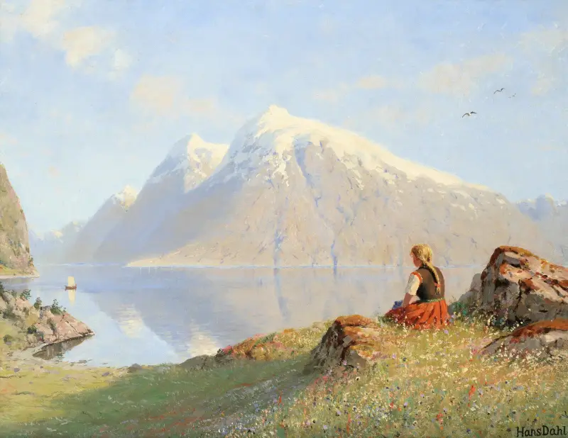 Sommar i fjordarna av Hans Dahl