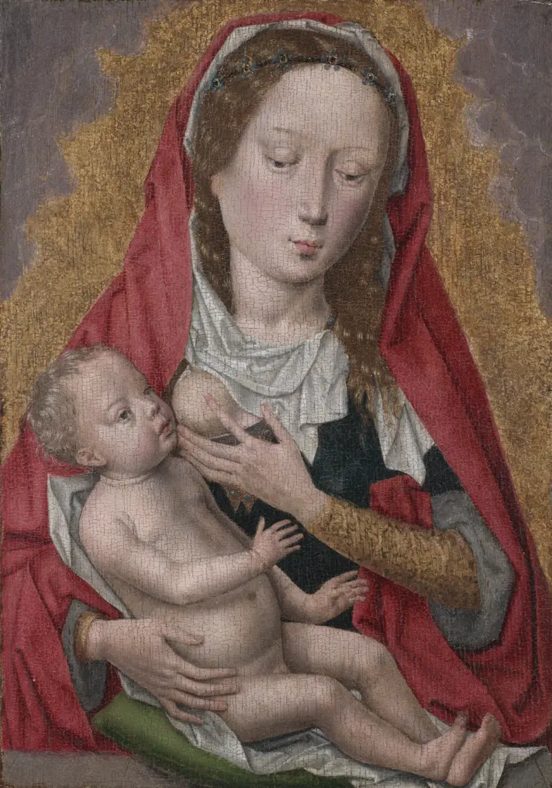 Virgin and Child, 1470 av Hans Memling