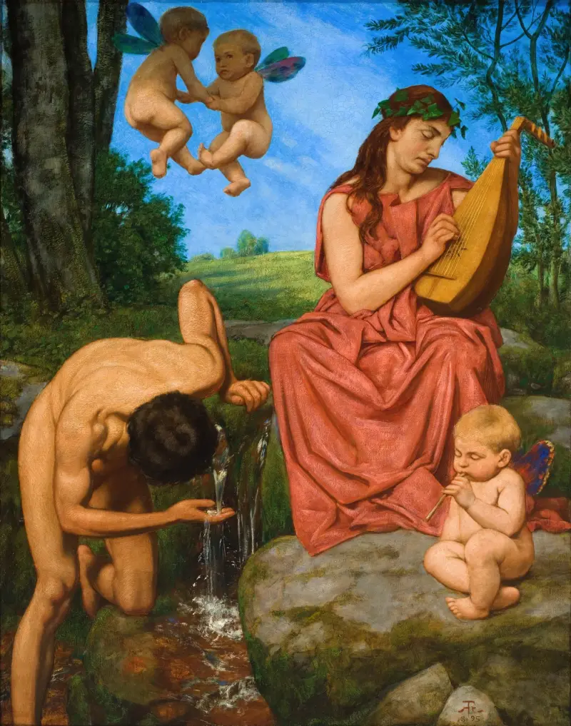 Źródło, Hans Thoma
