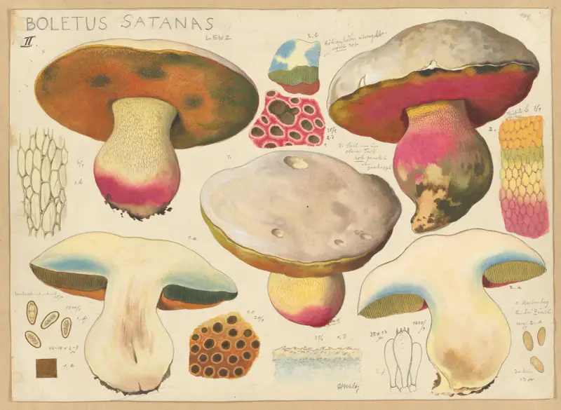Boletus satanas Lenz. 2 von Hans Walty