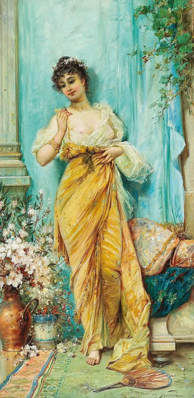 I boudoaren av Hans Zatzka