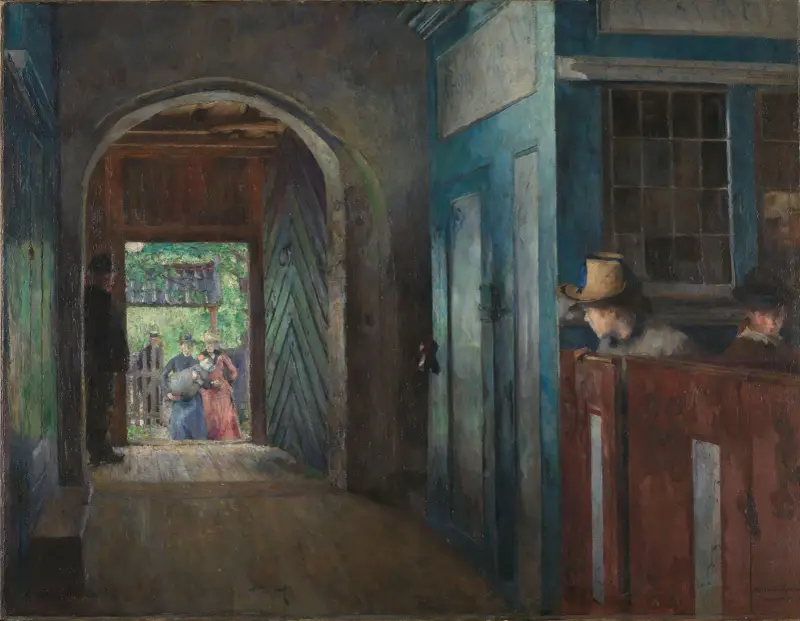 Dop i Tanums kyrka av Harriet Backer