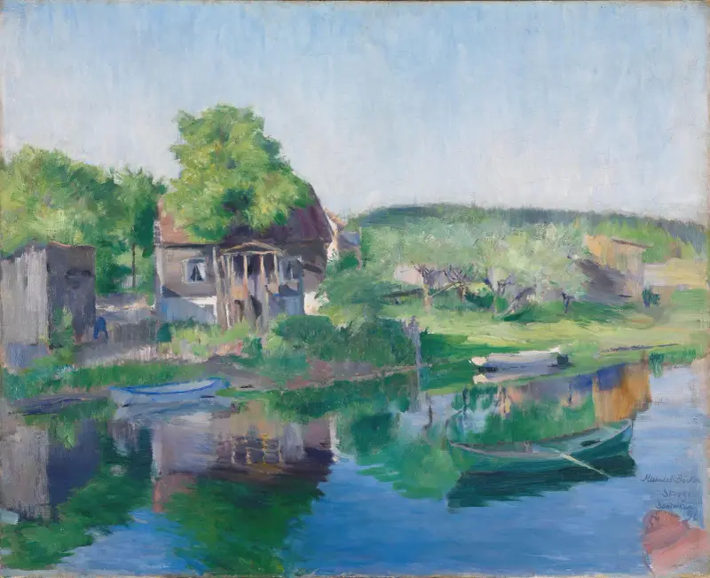 Aus dem Sandvikselv von Harriet Backer