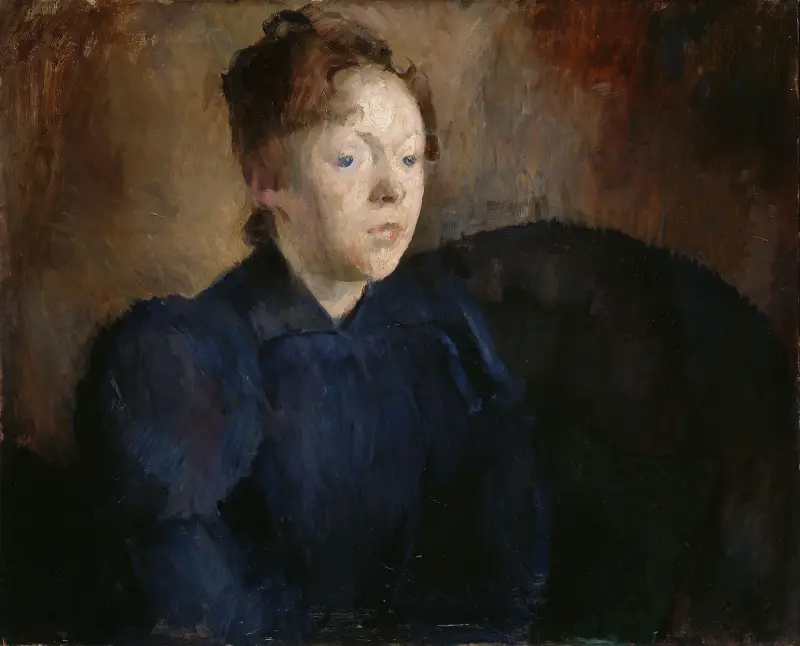 Bildnis von Nenna Janson Nagel, geb. Backer Lunde von Harriet Backer