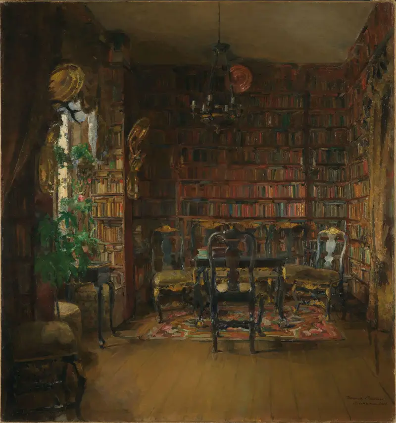 Biblioteka Thorvalda Boecka, Harriet Backer
