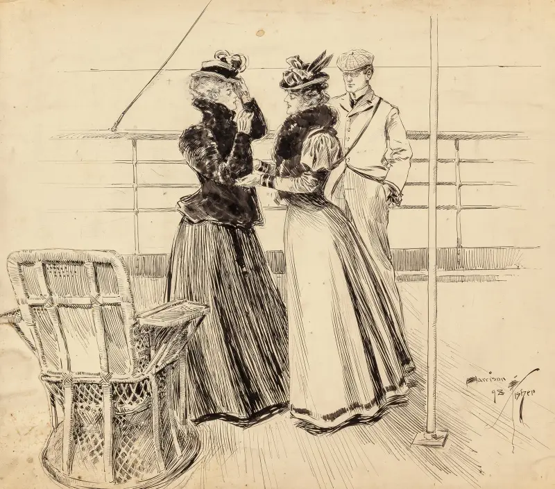 Conversations by the Sea av Harrison Fisher
